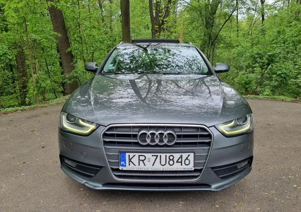 audi Audi A4 cena 44999 przebieg: 266700, rok produkcji 2014 z Kraków